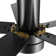 52" Armeta 5 - Blade LED Smart Flush Mount Ceiling Fan with Remote Control and Light Kit Included.