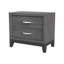Table de chevet 2 tiroirs Modern-198047397