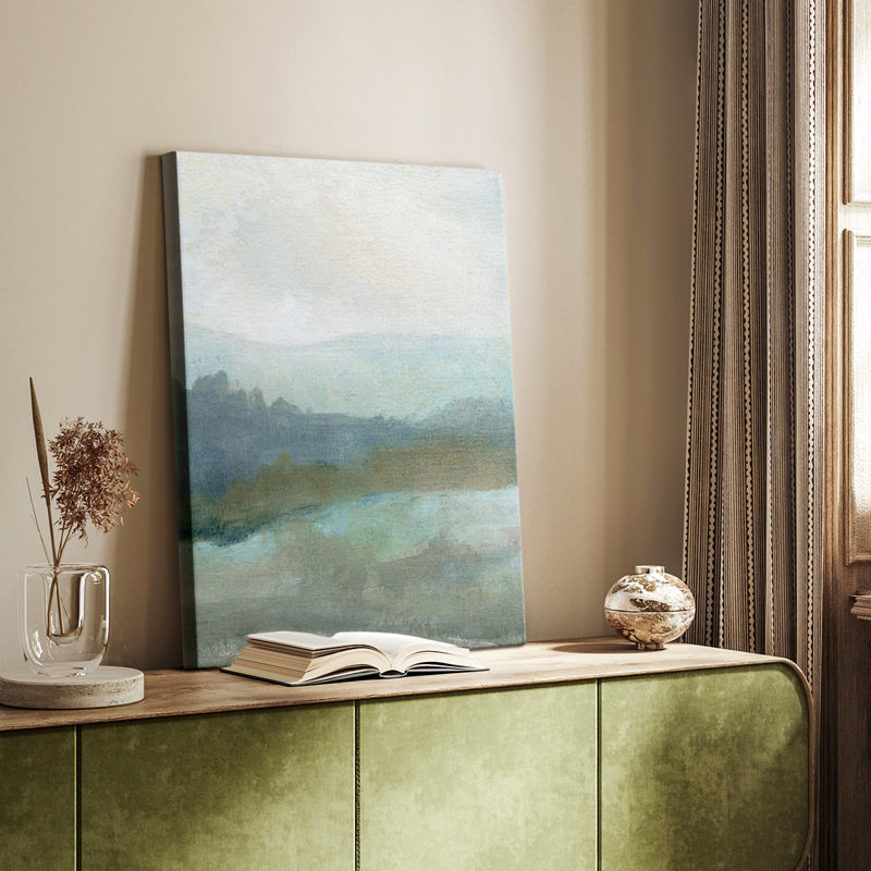 Azure Valley I - galerie sur mesure, H 18 po x l 12 po