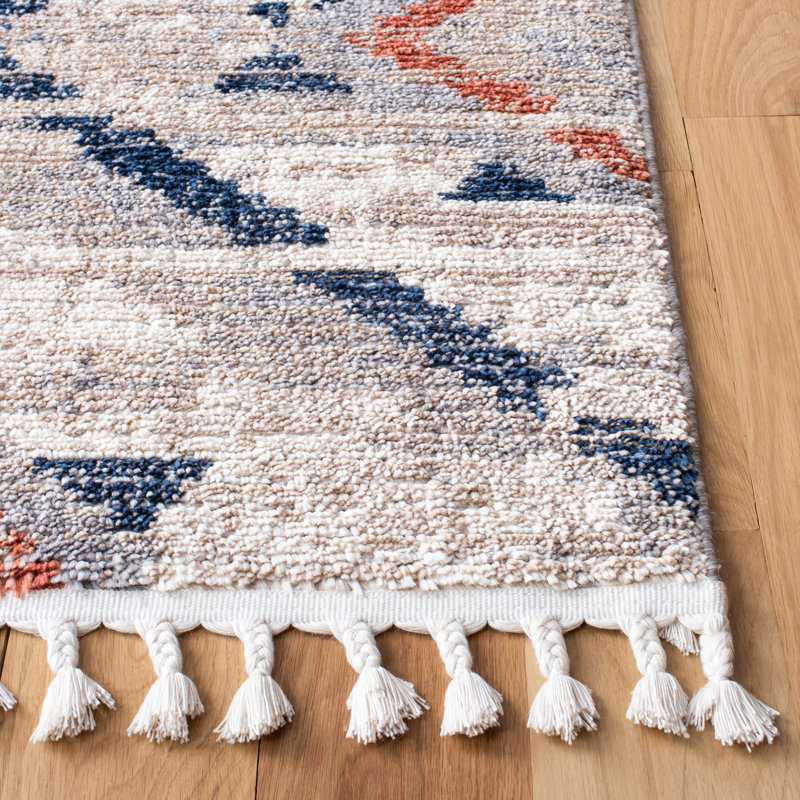 Morocco Performance Southwestern Rug, Square 6'7"