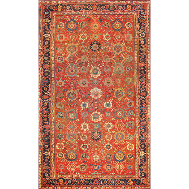 Antique One-of-a-Kind 12'8" X 23'11" Area Rug