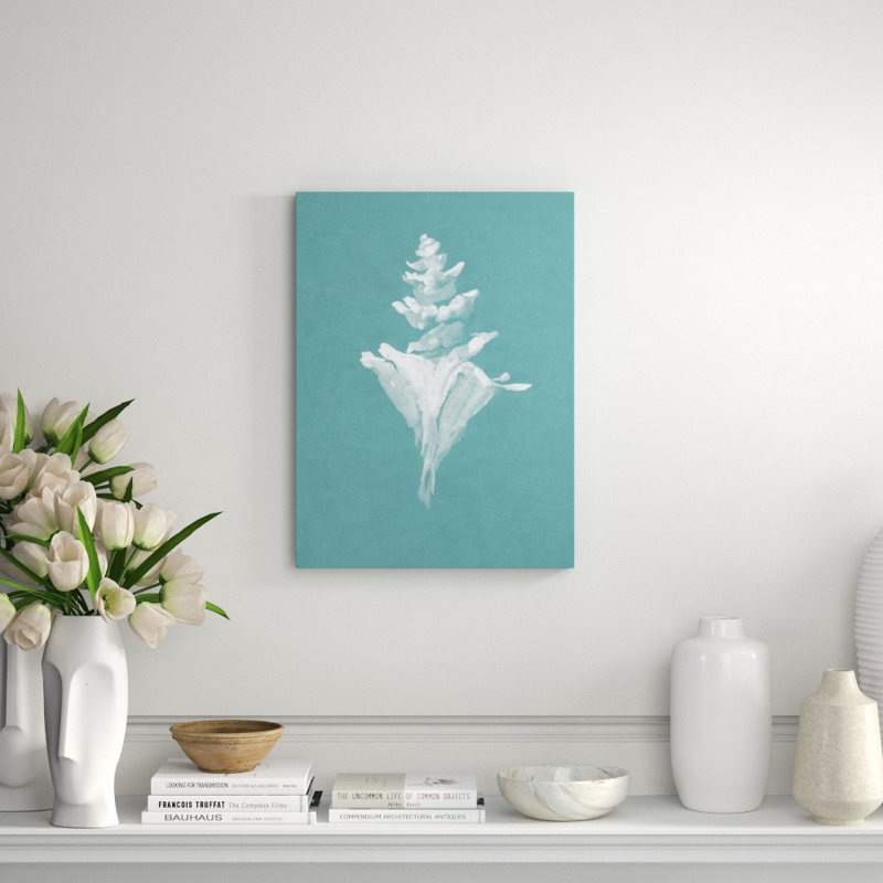 Pearl Shell III Painting by Fern Cassidy, Glass Coat, 27" H x 20" W