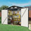 8 Ft. W X 6 Ft. D Metal Storage Shed