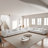 Kay Crumley Upholstered Modern Linen Blend Fabric Sectional Sofa-1508793207-1507198435-1507198433