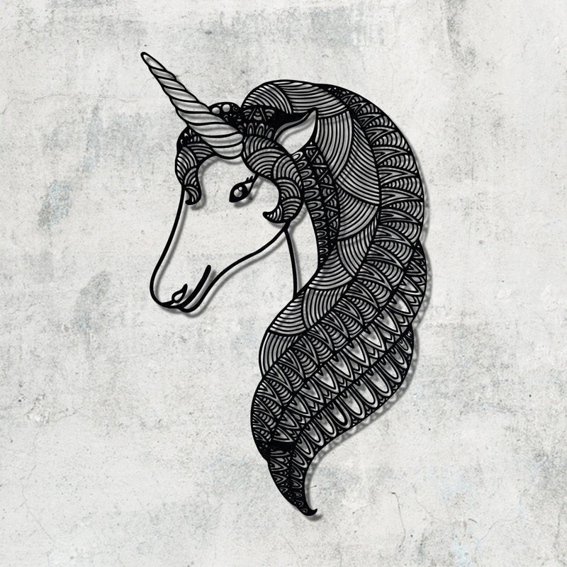 Handmade Youth Fantasy & Sci-Fi Wall Decor on Metal