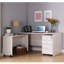 Bureau Mid-Century mobile, chêne blanc