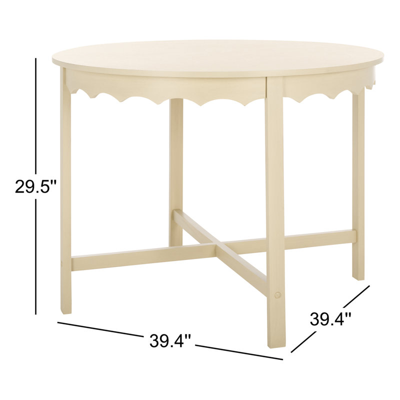 Seraphina Round Dining Table, Sand