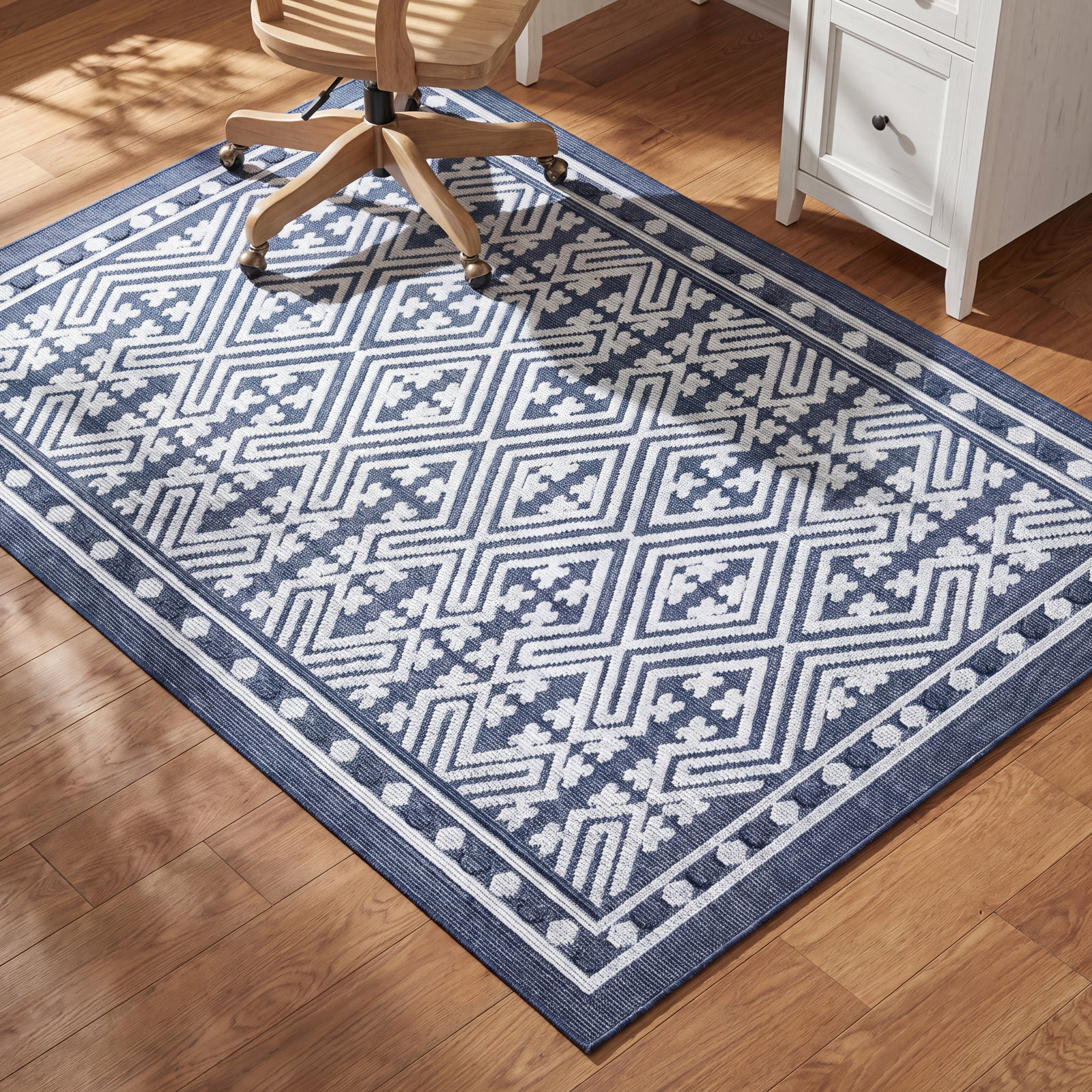 Hildegard Outdoor Rug, Rectangle 5'3" x 7'3"