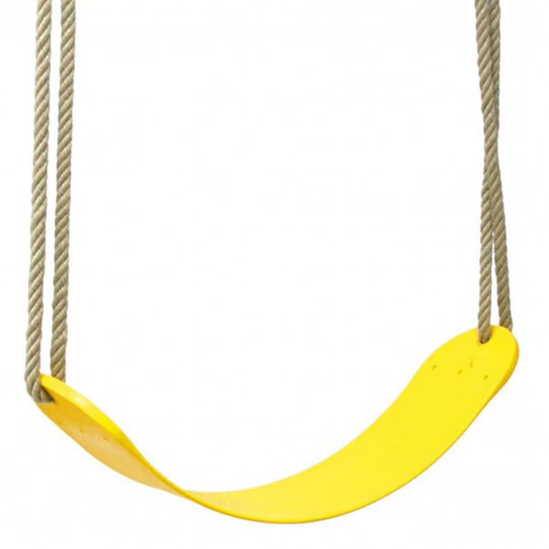 Swing King Swing Seat Flex Plastic Yellow