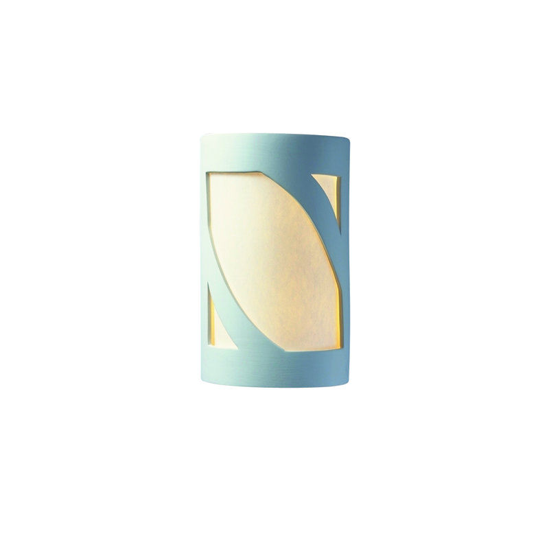 Applique murale 1 lumière Calaw, DEL, H 12,5 po x l 7,75 po x P 6,25 po
