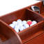 Stephanos Wood Adjustable Multi-Use Golf Shelf-1608894889
