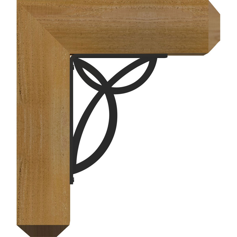 Support l 3 3 po x P 20 po x H 23 po Versailles Craftman Ironcrest lisse, cèdre rouge de l'Ouest (l 1 1/2 po x P 12 po x H 15 po)