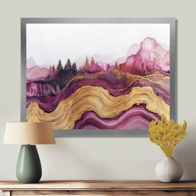 Mylah - Vineyard, art mural sur toile