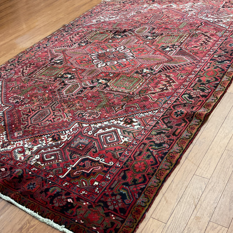 Tapis rectangulaire en laine