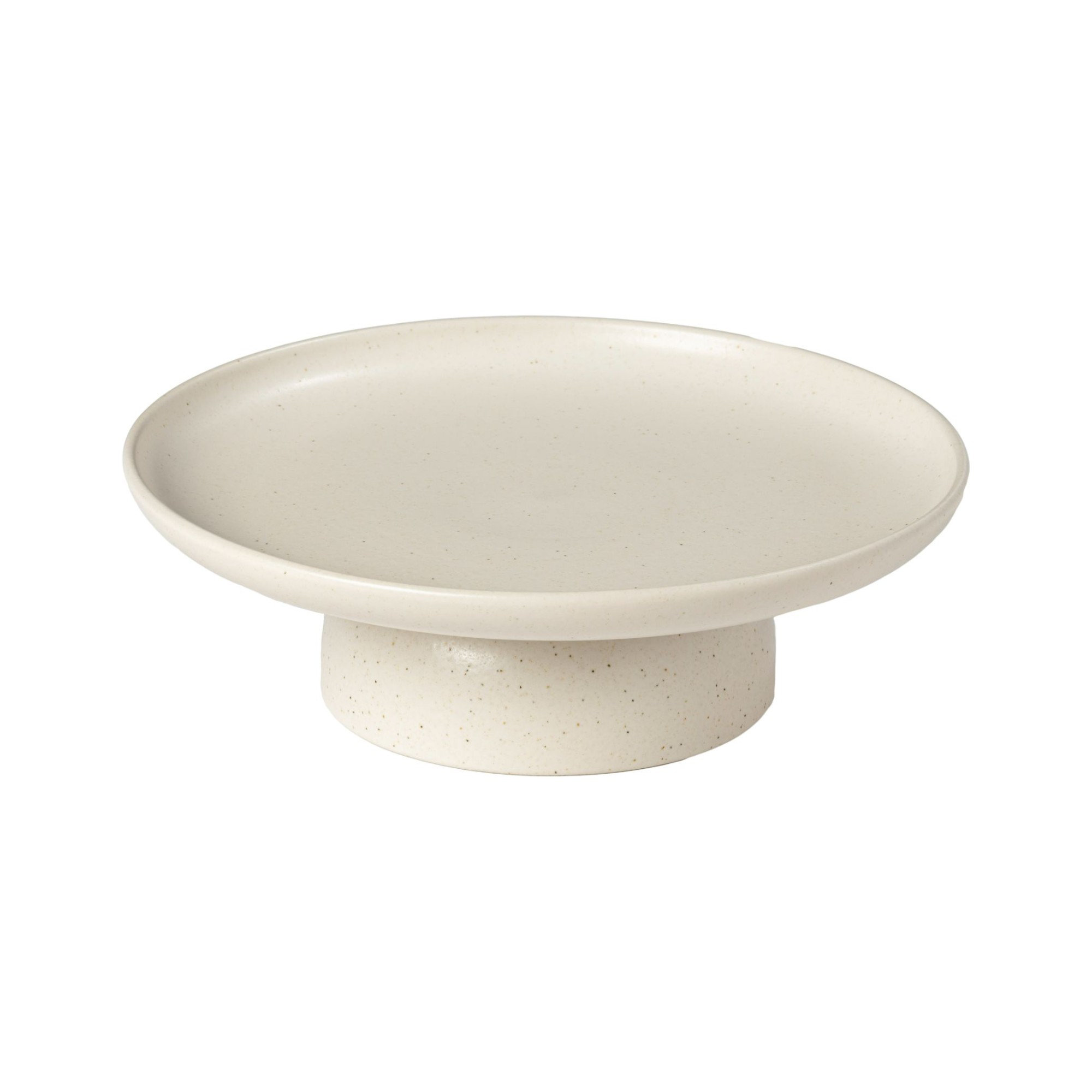 Casafina Pacifica Stoneware Cake Stand, Vanilla