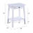 White Finish Accent Table-195306552