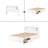 Reevo 3 Drawer Mate's & Captain's Bed with Bookcase by Southshore-22061536