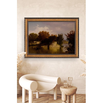Stunning Framed Canvas Painting, 15.7 x 23.6 inches | 50% Polystyrene & 50% Canvas Polyester Fabric, Thickness: 1.2 inches | Easy Wall Hanging with Back Piece | Perfect for Home Décor & Art Lovers