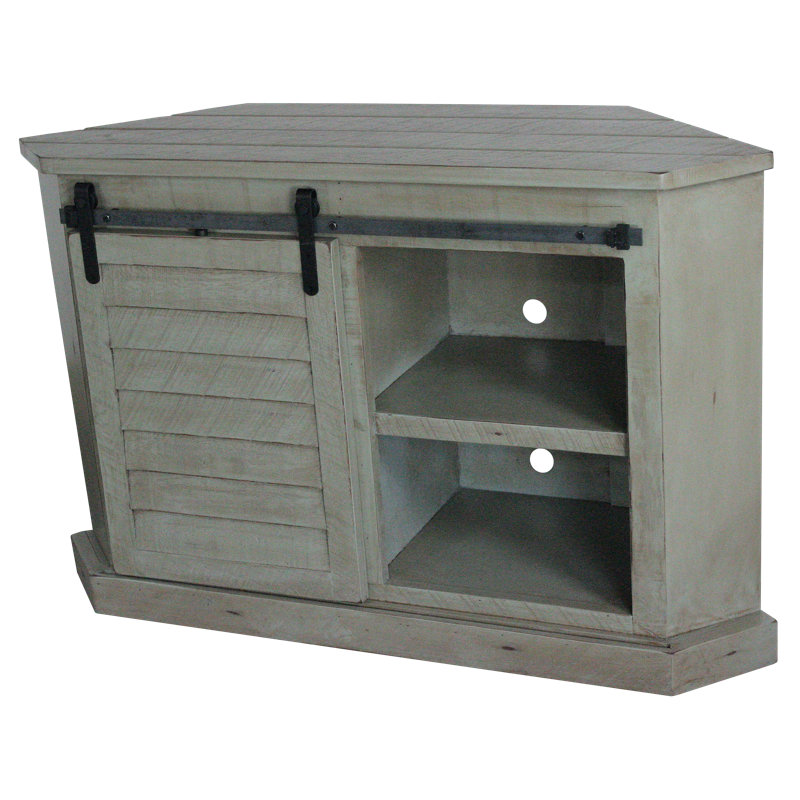 Brosley Unfinished TV Stand for TVs up to 50", Antique Black