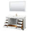 Ensemble de meuble-lavabo simple avec comptoir en quartz Deborah-98114499-98179238-98179240