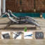 Chaise longue inclinable 66,9 po Tarazon-1176847674