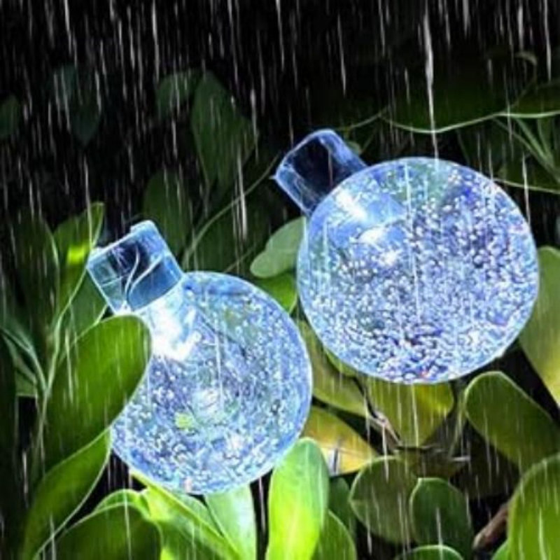 Katrell Indoor / Outdoor 60 - Bulb 432 in. Solar Powered LED Globe String Light