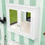 Pharmacie indépendante avec miroir haute définition et tablettes réglables-41732693