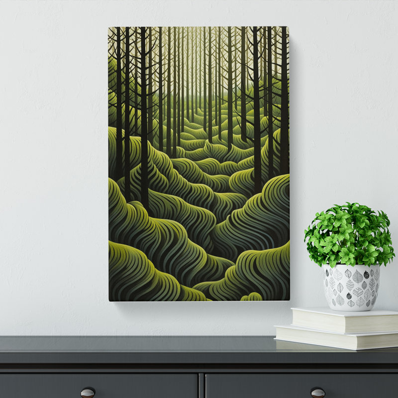 Forest No.2 - Print, 76cm H x 50cm W x 3cm D