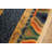Antique Art Deco Room Size Wool Blue, Multicolor Rug
