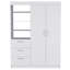 Armoire Rumanu, chambre à coucher, blanc-554700671