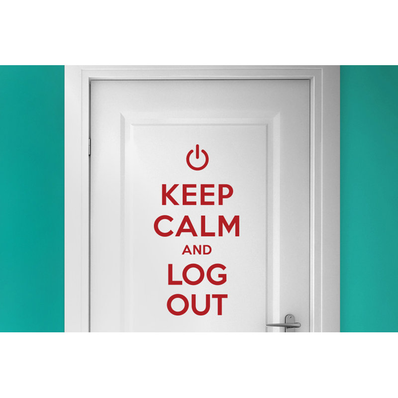 Wall Decal, Dark Red