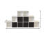 Northville 12 Cube Bookcase Ladder Storage Unit - Two 6 Cube Units-1977938652-1948672212