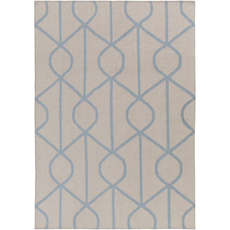 Murrill Flatweave Wool Geometric Indoor Rug