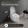 Ove Decors Clarke Dual-Flush Hands-Free Smart Bidet Toilet With Built-In Tank