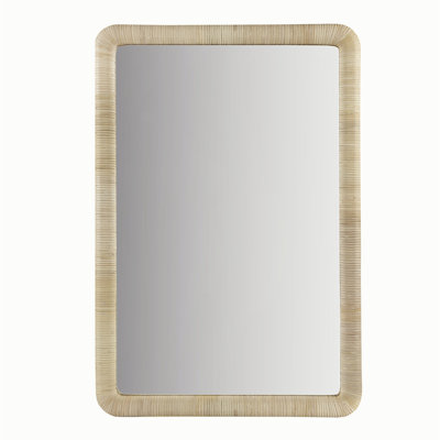 Charming Natural Rattan Wall Mirror for Stylish Home Decor