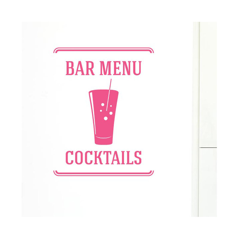 Wall Decal, Pink, Medium