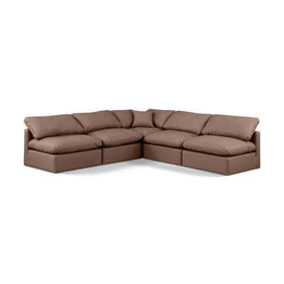 Hinami Upholstered L-Shaped Sectional Reversible