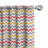Chevron Semi-Sheer Rod Pocket Sliding Panel-45200554