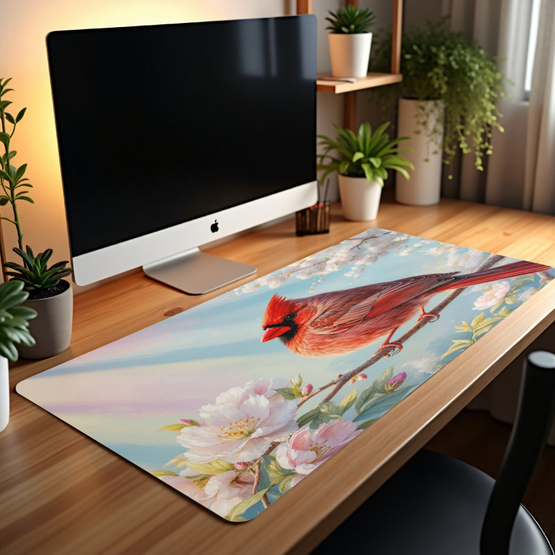 Polyester Desk Pad, 23.6x13.8