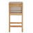  Alresford Wood 26 Inch Counter Height Bar Stools Farmhouse Barstoos Modern Upholstered Stools With Wood Legs Bar Charis For Kitchen Island/Pub, Set Of 2-106804055