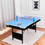 Ensemble de table de billard 3 en 1, table de tennis de table, table de billard, table de billard pliable, balles, queues, craies et brosse