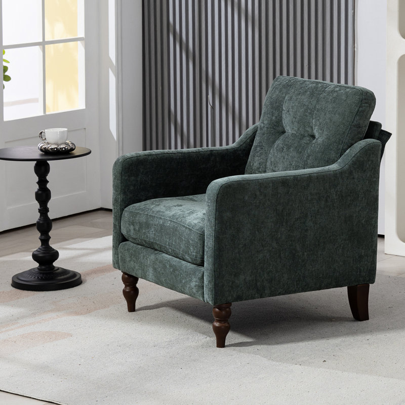 Chaise en chenille Accent Comfy