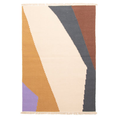 Kilim crème Ankara 3 pi 11 po x 5 pi 10 po