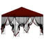 vidaXL Garden Gazebo Polyester and Steel-129097217