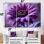 Ensemble de décoration murale moderne tournesol mauve fusion II-911420918-911420842