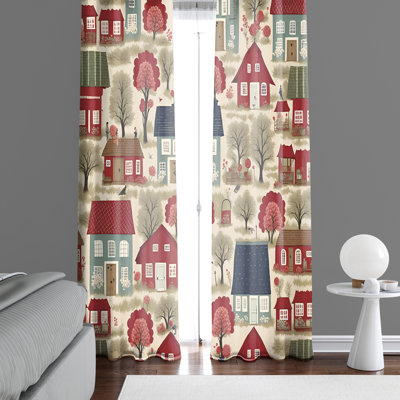 Rigley Semi Sheer Curtain Pair