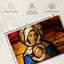 Amour de la Vierge Marie, reproduction sur toile-82709336