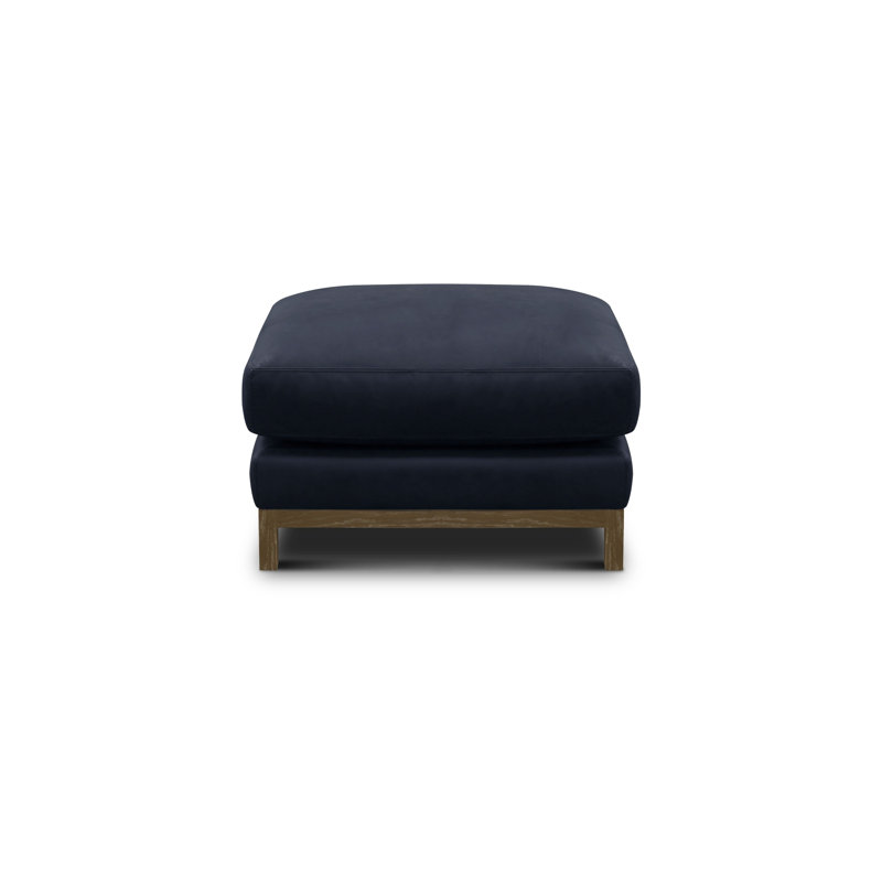 Matteoli Leather Ottoman