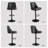 360-Degree Rotatable Faux Leather Bar Stool With Button Stitching-116094308-116094309