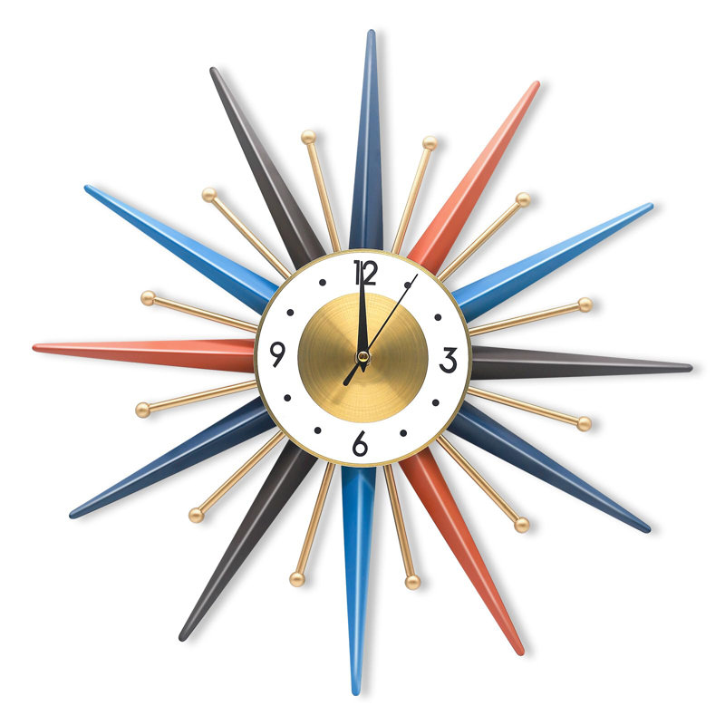 Roselea Metal Wall Clock